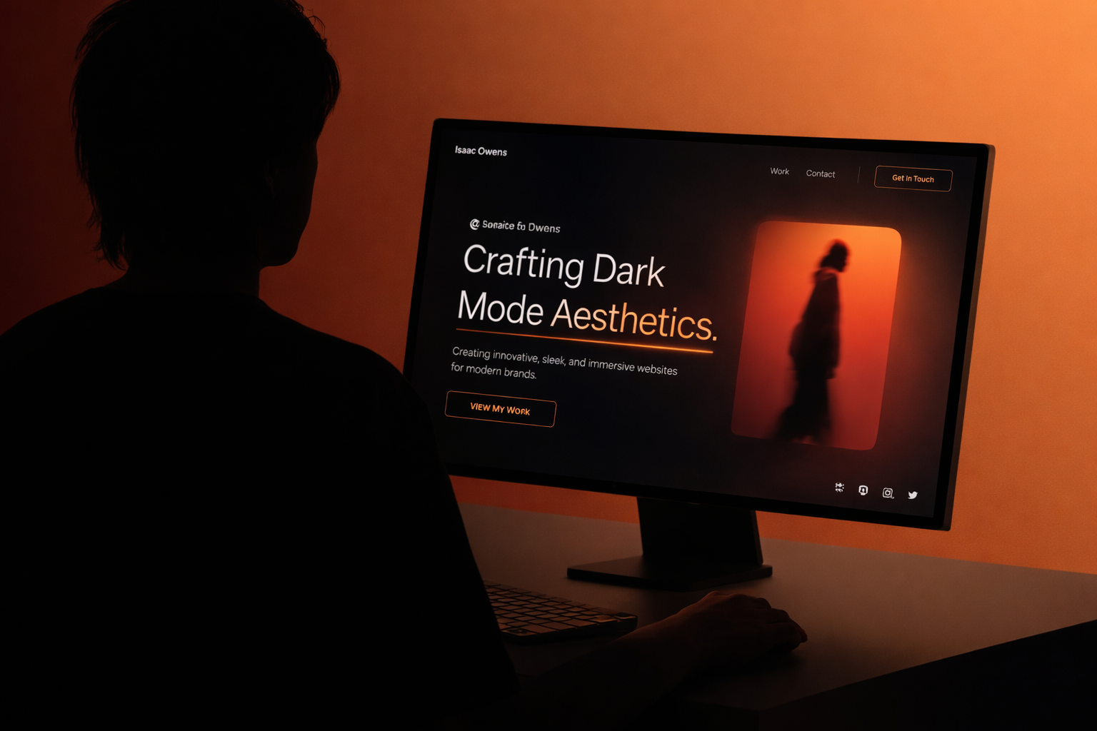 Dark Mode Portfolio